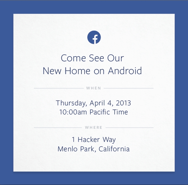 Facebook androidinvite 1