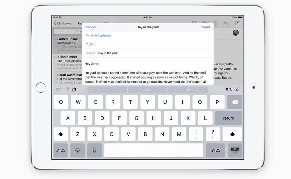 Apple iOS9 5