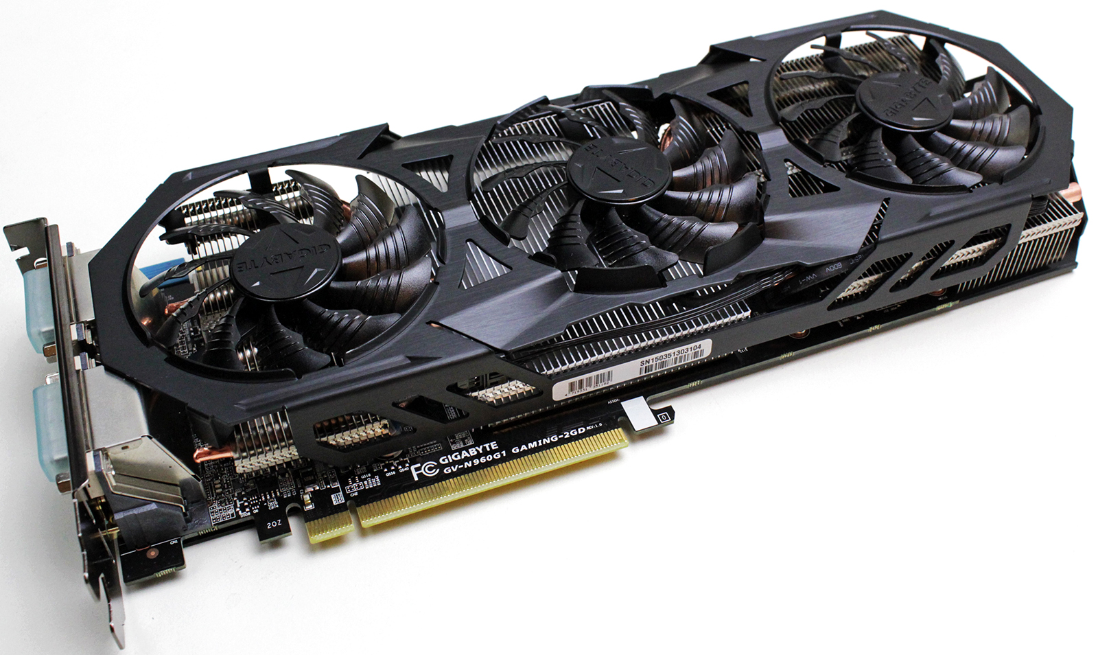 Gigabyte GTX 960 G1 Gaming front 3