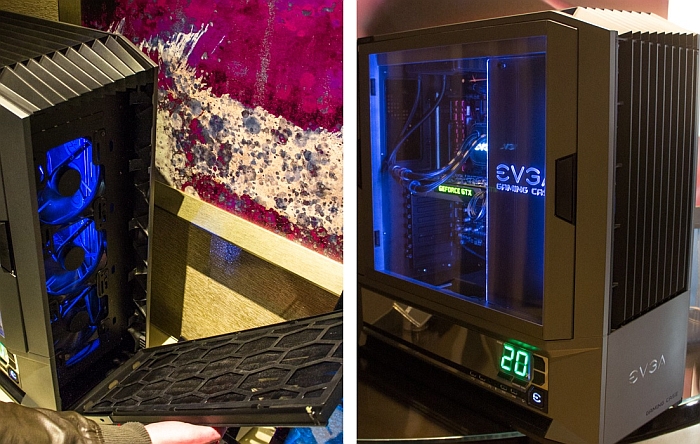 evga gaming case prototype side panel