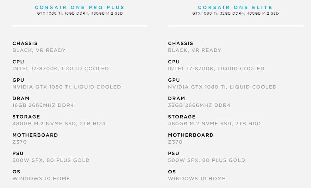 corsair onesffcl 2