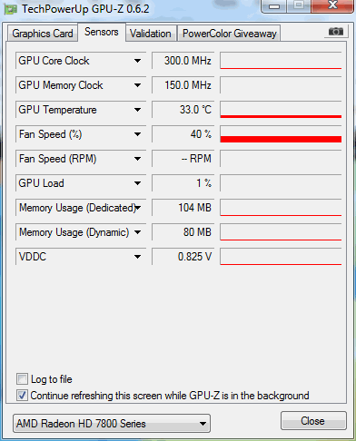 temp idle