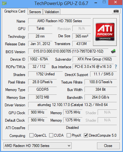 hd 7950 xfx black