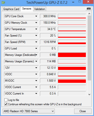 hd 7970 13Series idle