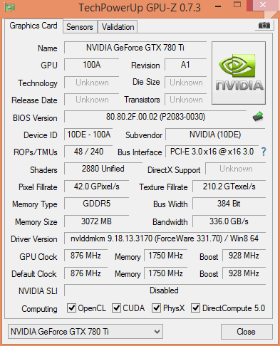 780Ti gpuz