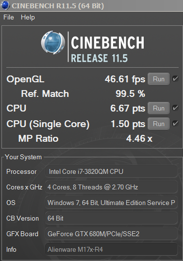 cinebench
