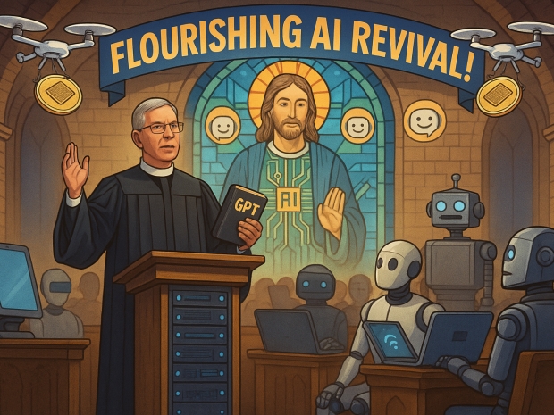 Former Intel boss turns to holy hardware