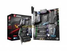 MSI's flagship Z370 Godlike motherboard pixellized
