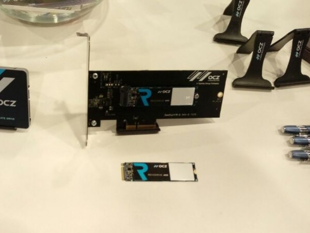 OCZ shows new RevoDrive 400 at IDF 2015